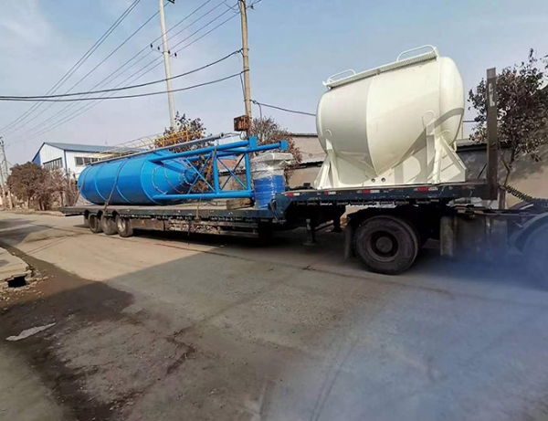 石灰料倉(石灰活性炭) 